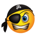 Emoticon Piracy Smiley Pirate Emoji PNG