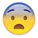 Fearful Emoji Png